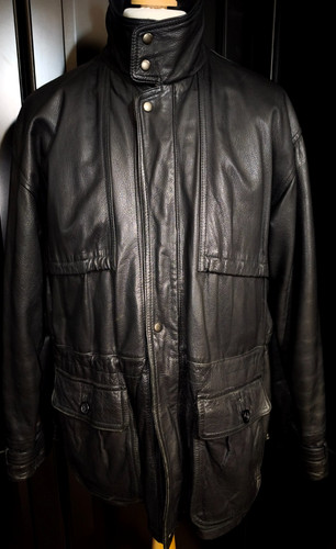 Herren echtleder jacke 52 - jacke, gr.