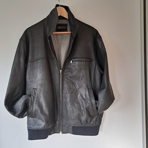 Lederjacke schwarz l - lederjacke,