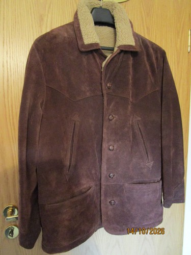 Herrenlederjacke velours gr - herrenlederjacke,,