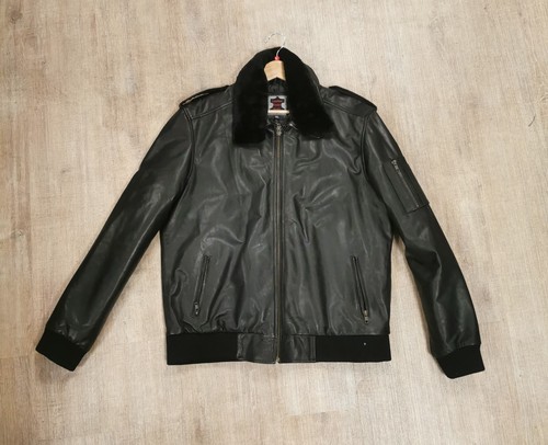 Herren lederjacke flieger - lederjacke,