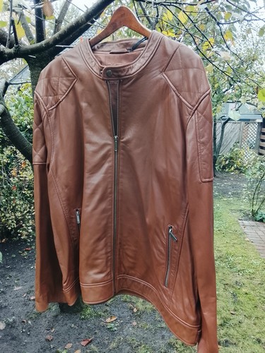Herren lederjacke georg - lederjacke, 58