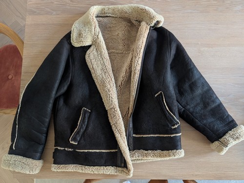 Fliegerjacke schaffell - b3,