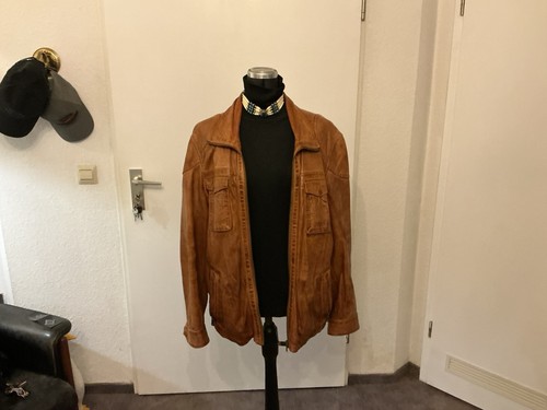 Lederjacke gebraucht hell - lederjacke,