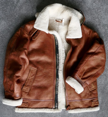 Jake aviator lederjacke - aviator,