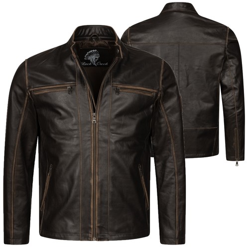 Herren lederjacke echt leder - herren,
