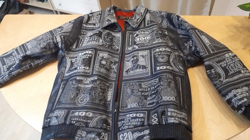 Ziptex lederjacke ein - ziptex,