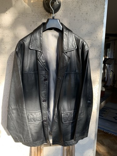 Herren lederjacke blazer - lederjacke,