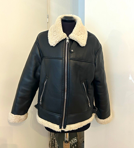 Unisex bomberjacke leder - unisex,
