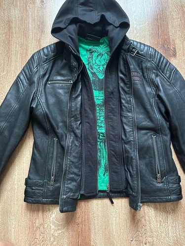Herren lederjacke 2xl - herren,