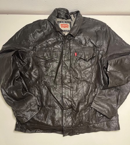 Vintage levi lederjacke in - levi's,