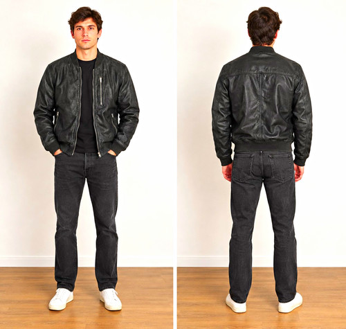 Lederjacke bomberjacke - lederjacke,