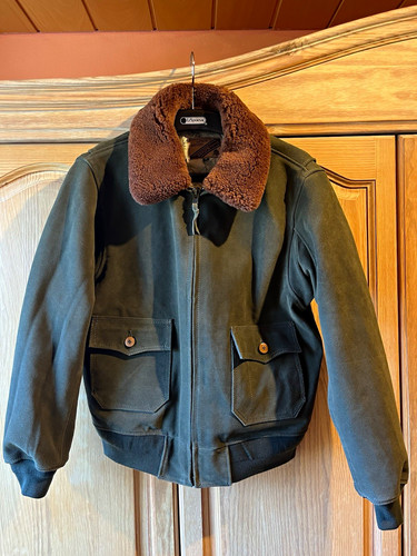 Herren wildleder jacke - wildleder,